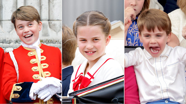 Prince George, Princess Charlotte, and Prince Louis