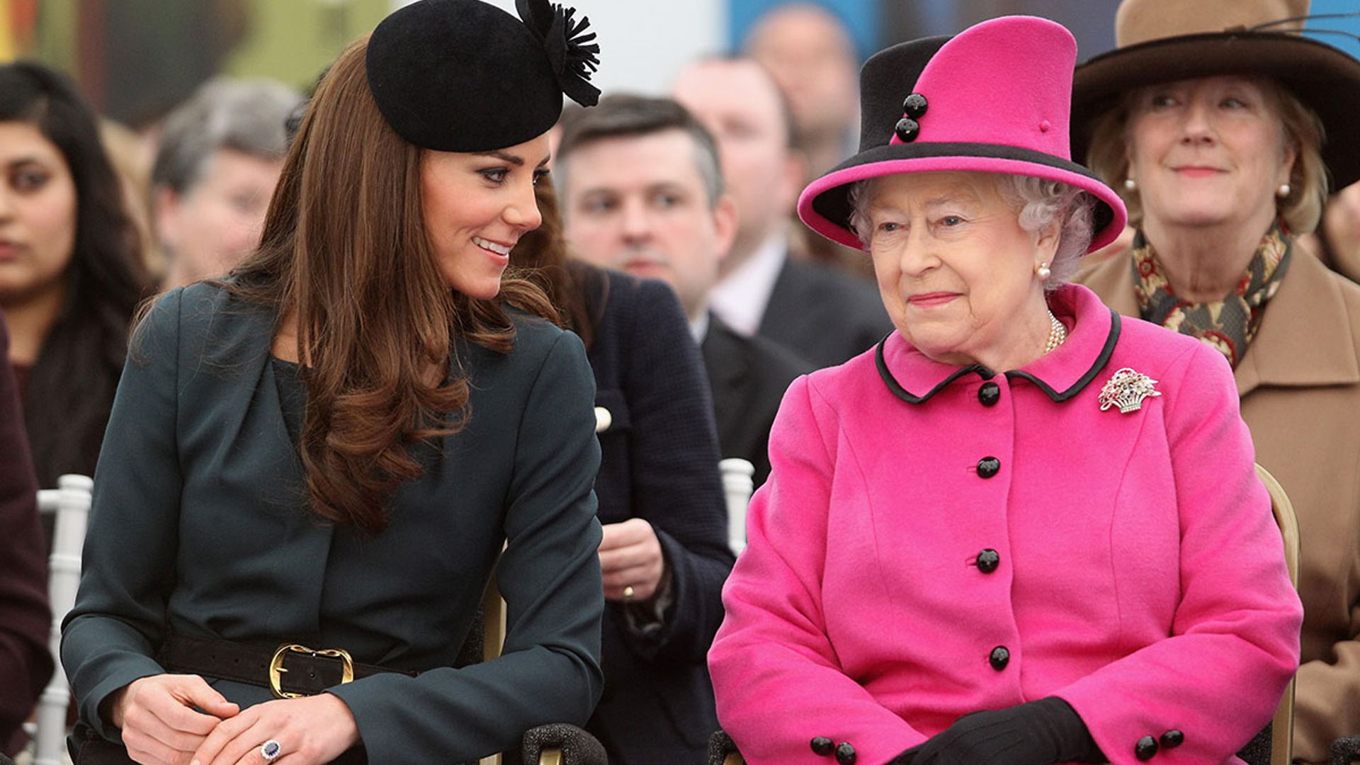 queen kate middleton first outing