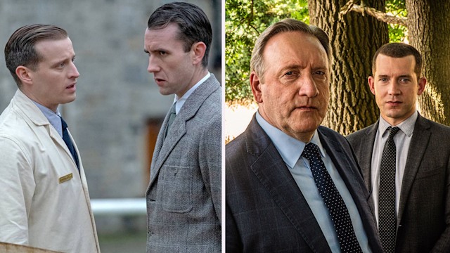 Nicholas Ralph and Matthew Lewis in All Creatures Great and Small, Neil Dudgeon and Nick Hendrix in Midsomer Murders