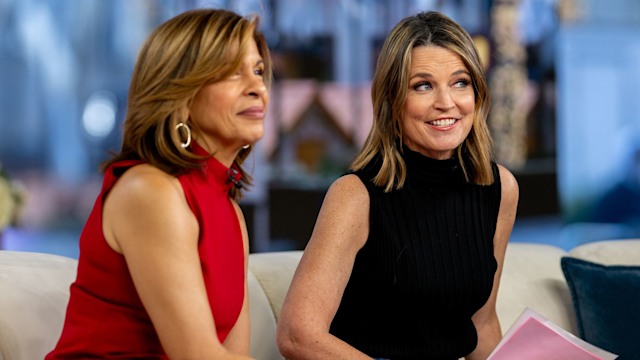 Hoda Kotb and Savannah Guthrie 