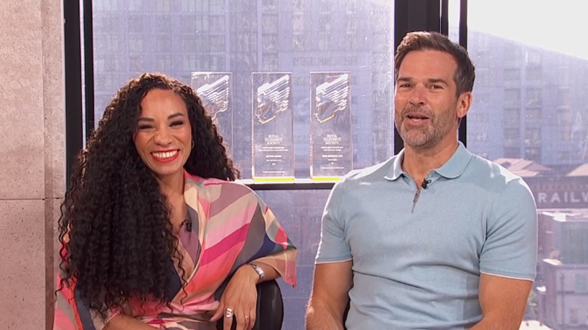 Gethin Jones celebrates baby news live on air: 'So happy for you'