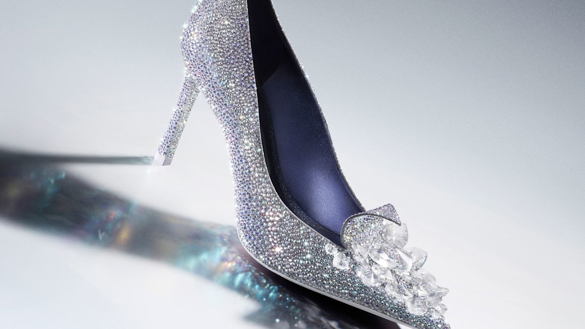 Jimmy Choo Just Dropped A Real Life Version Of Cinderellas Glass