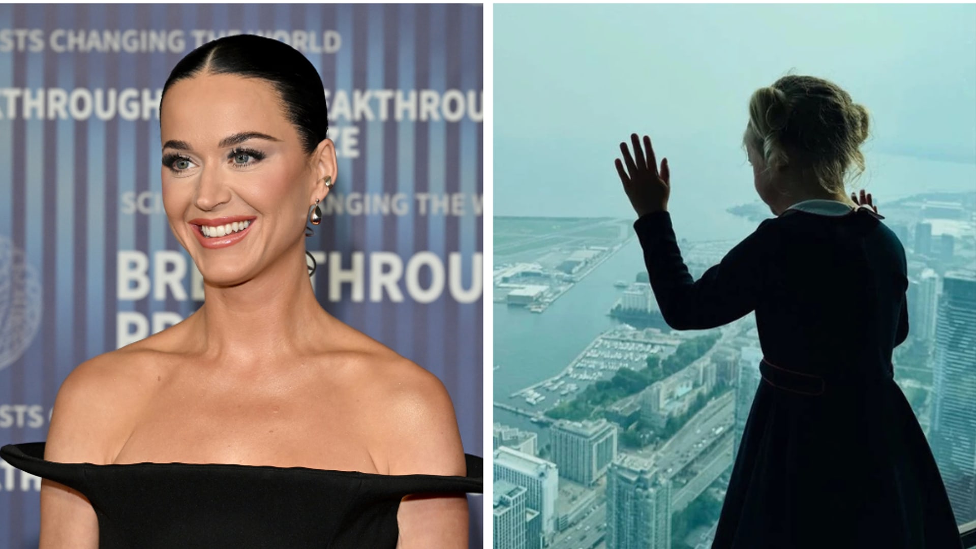 katy perry daughter daisy dove split image