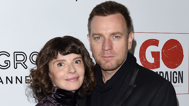 Ewan McGregor and Eve Mavrakis