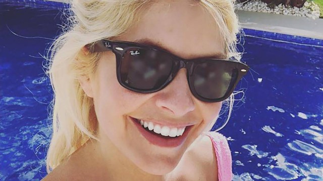holly willoughby swimsuit holiday