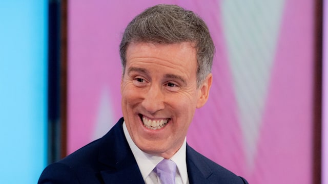 Anton Du Beke smiling on Loose Women ITV show