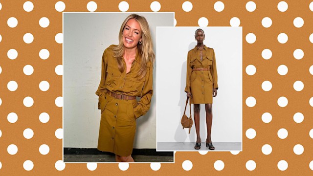 split image cat deeley utility dress 