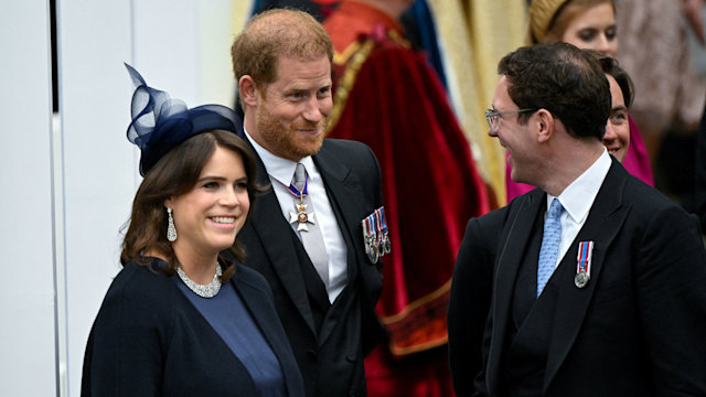 priness eugenie jack booksbank and prince harry
