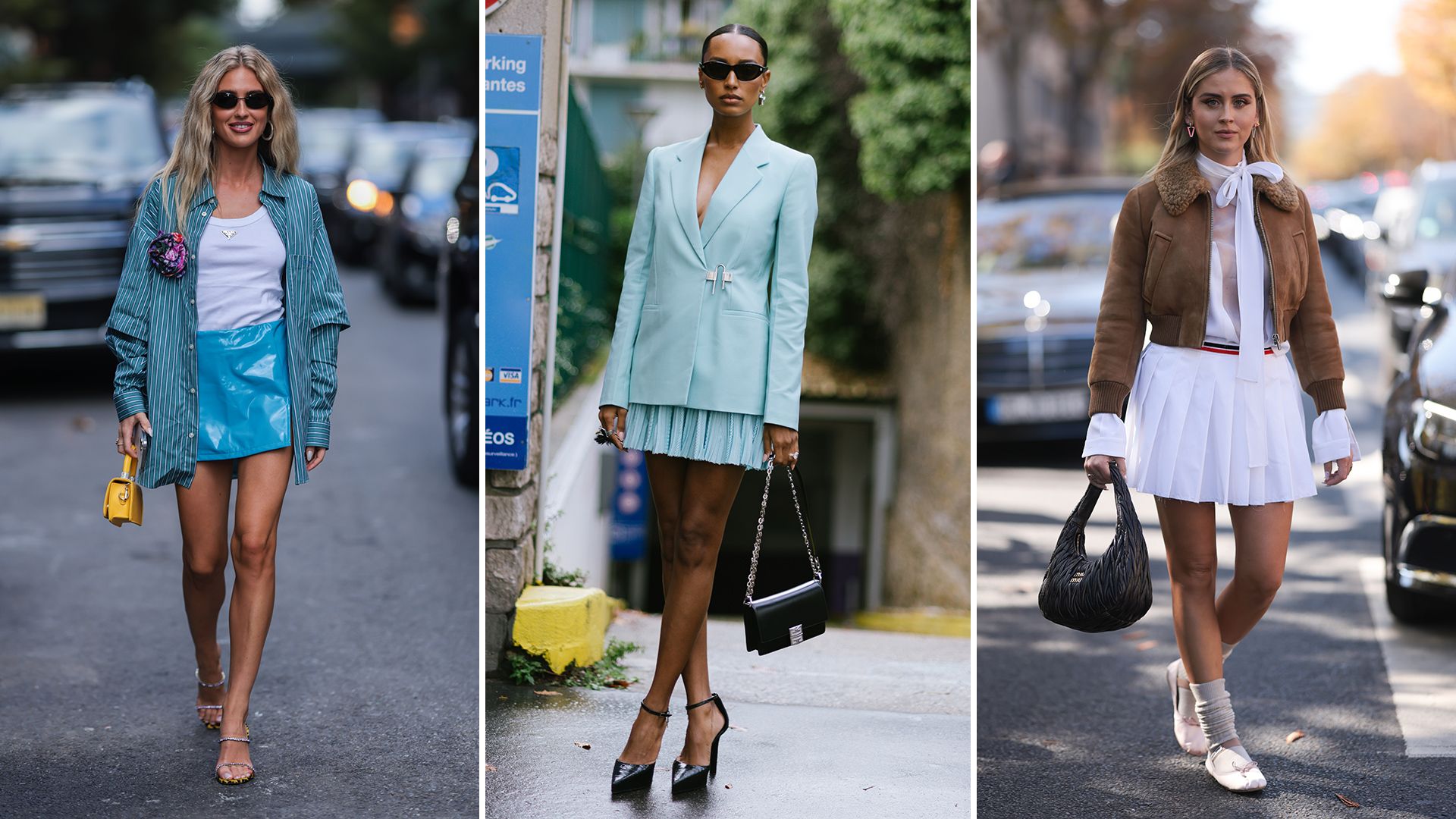 How to Pull Off Wearing a Skirt Under a Dress