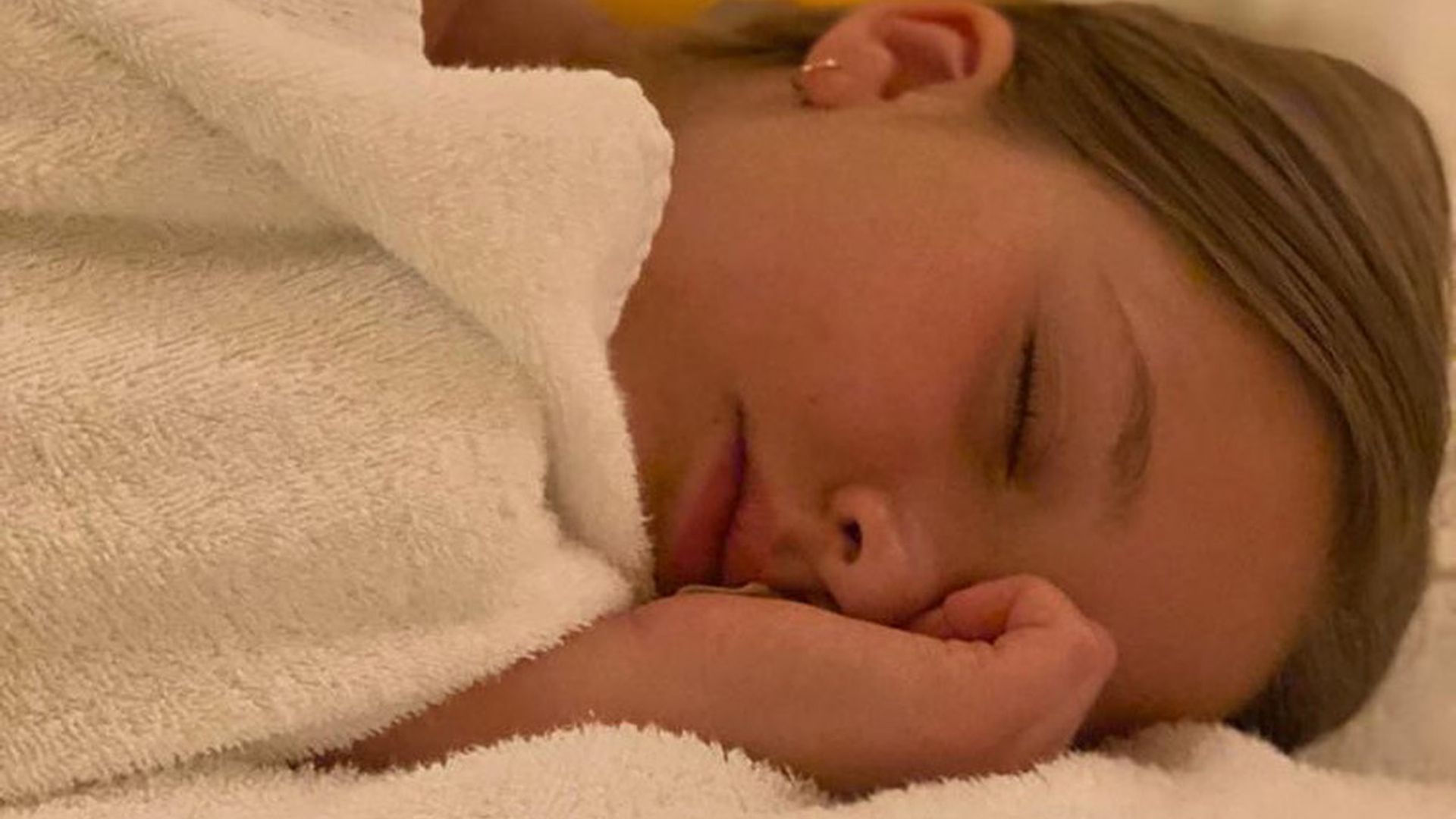 harper beckham bedtime routine