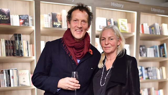 Monty Don and Sarah Don pictured in 2016