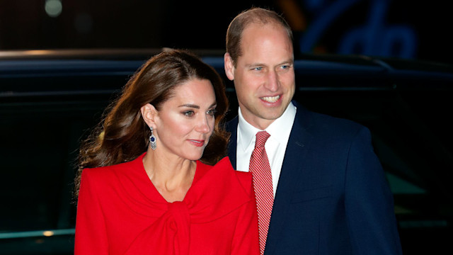 Princess Kate and Prince William at the 'Together at Christmas' community carol service at Westminster Abbey on December 8, 2021 