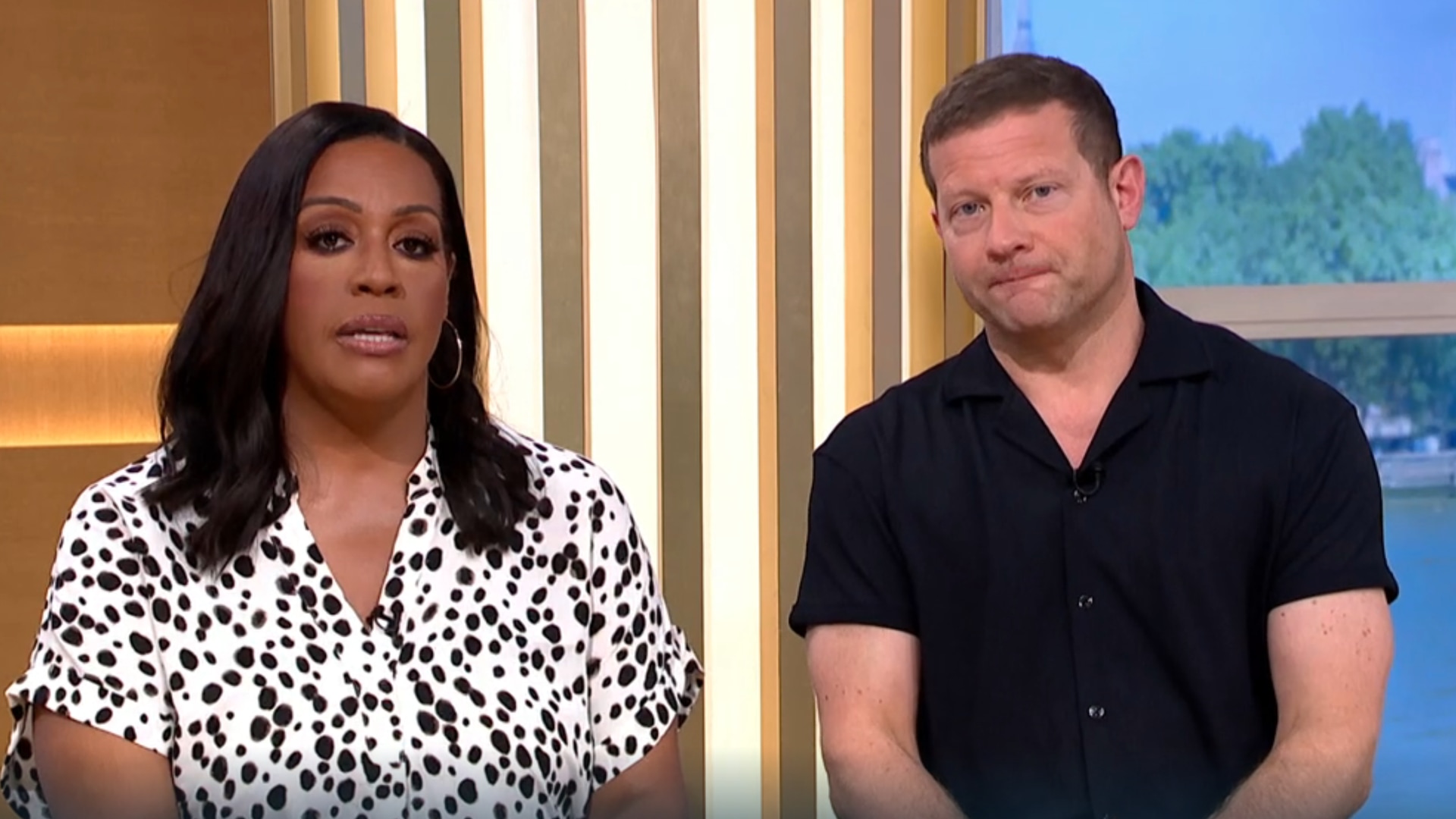 Alison Hammond and Dermot O'Leary on This Morning
