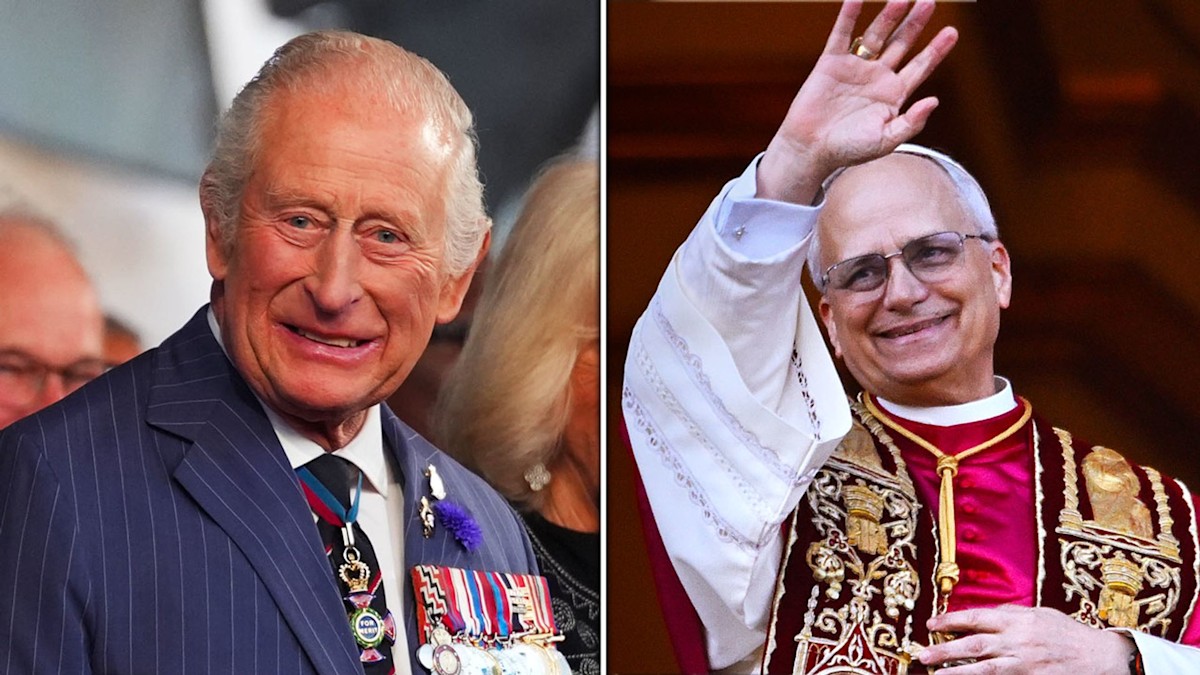 King Charles breaks silence on Pope Leo XIV's election