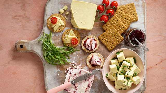 asda vegan cheese board