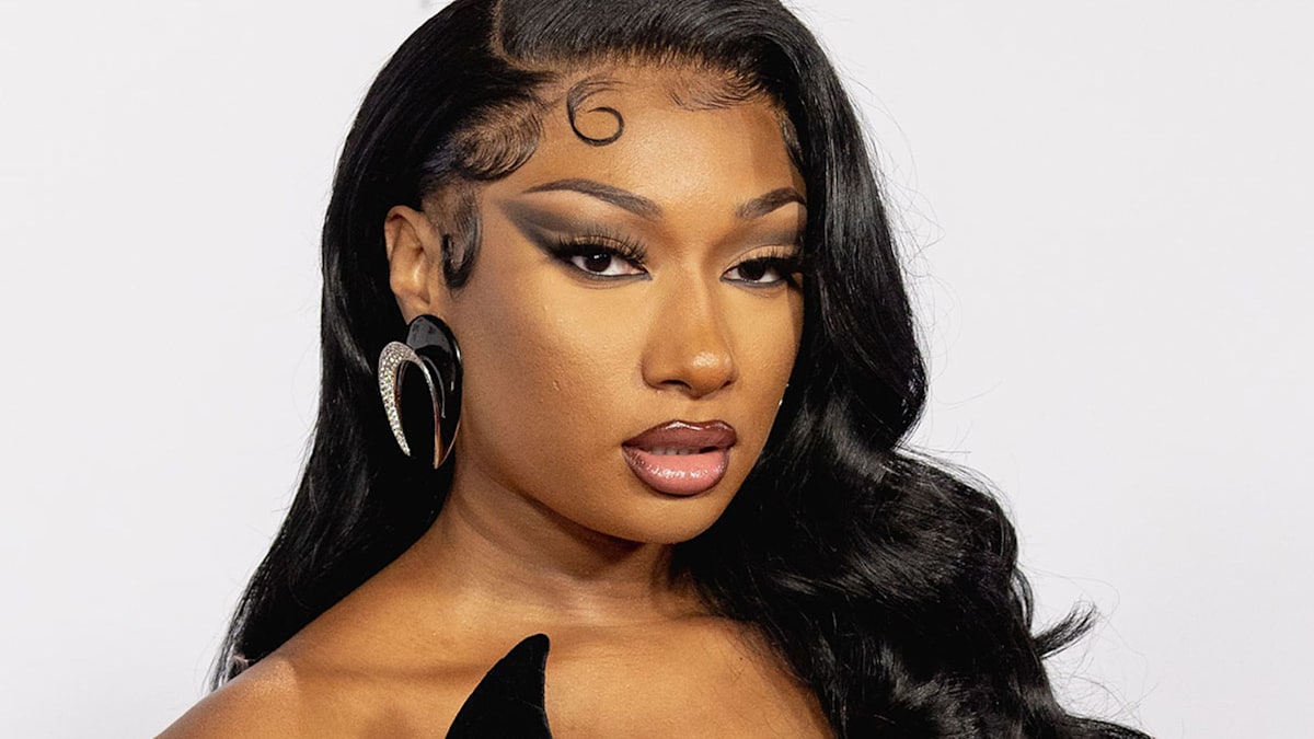 Megan Thee Stallion showcases phenomenal curves and endless legs in daring  dress – wow! | HELLO!