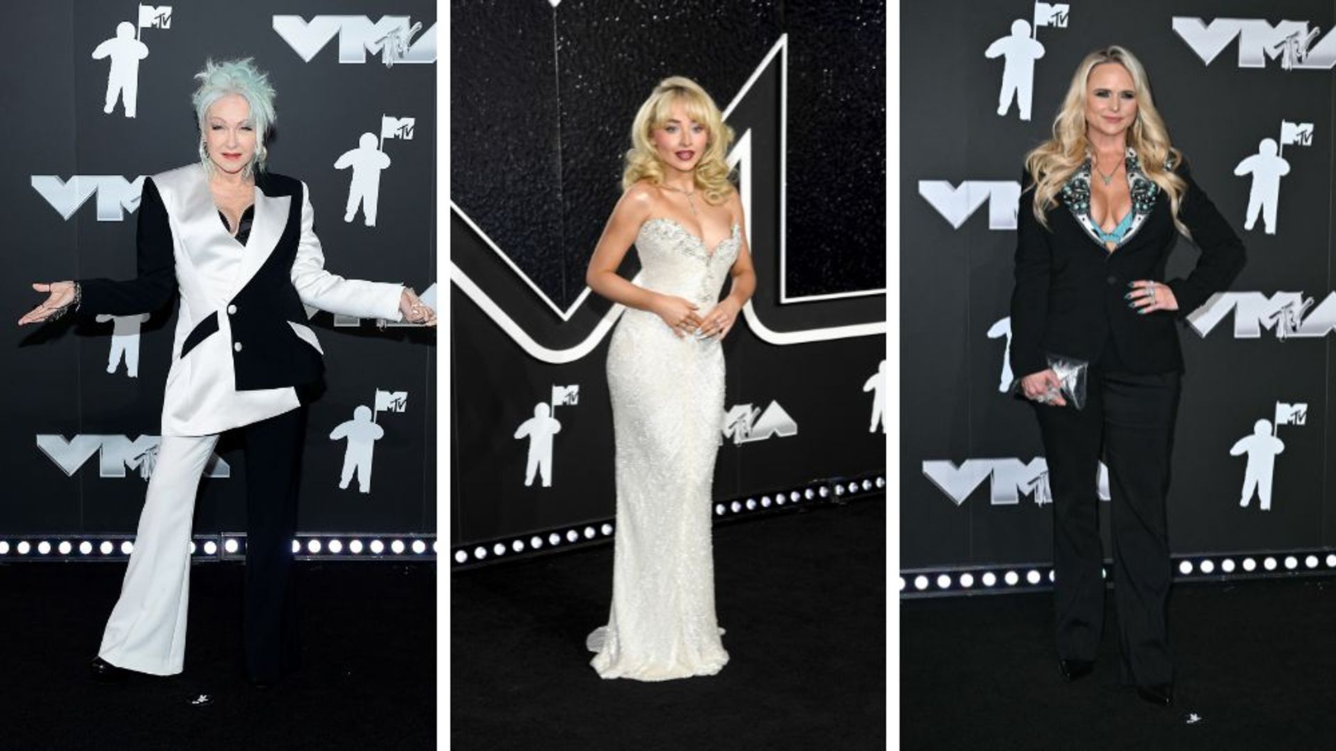 Cyndi Lauper, Sabrina Carpenter, Miranda Lambert lead the best dressed at the VMAs 2024