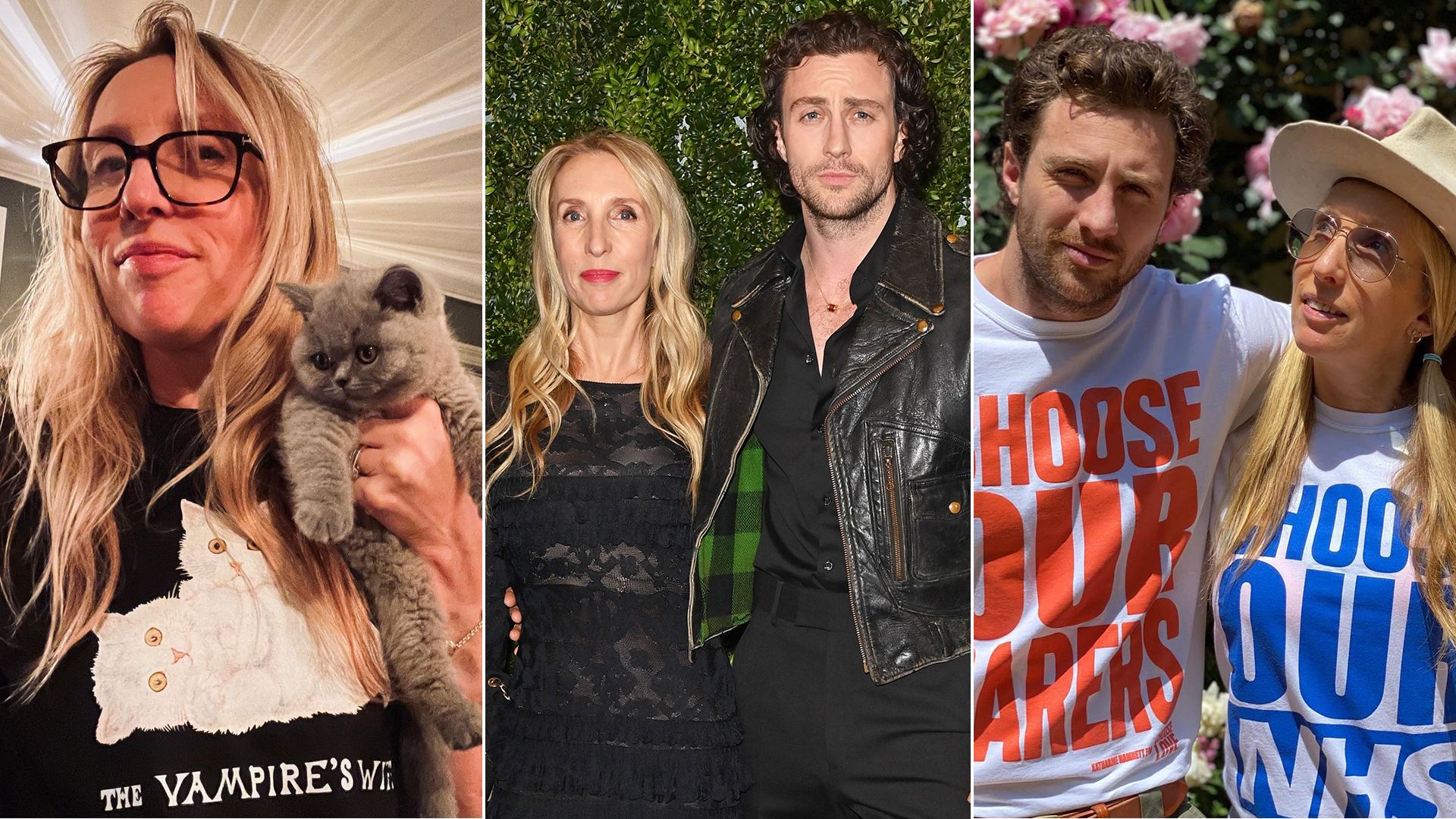 Aaron Taylor-Johnson and wife Sam's home life