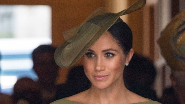 Meghan Khaki dress and hat