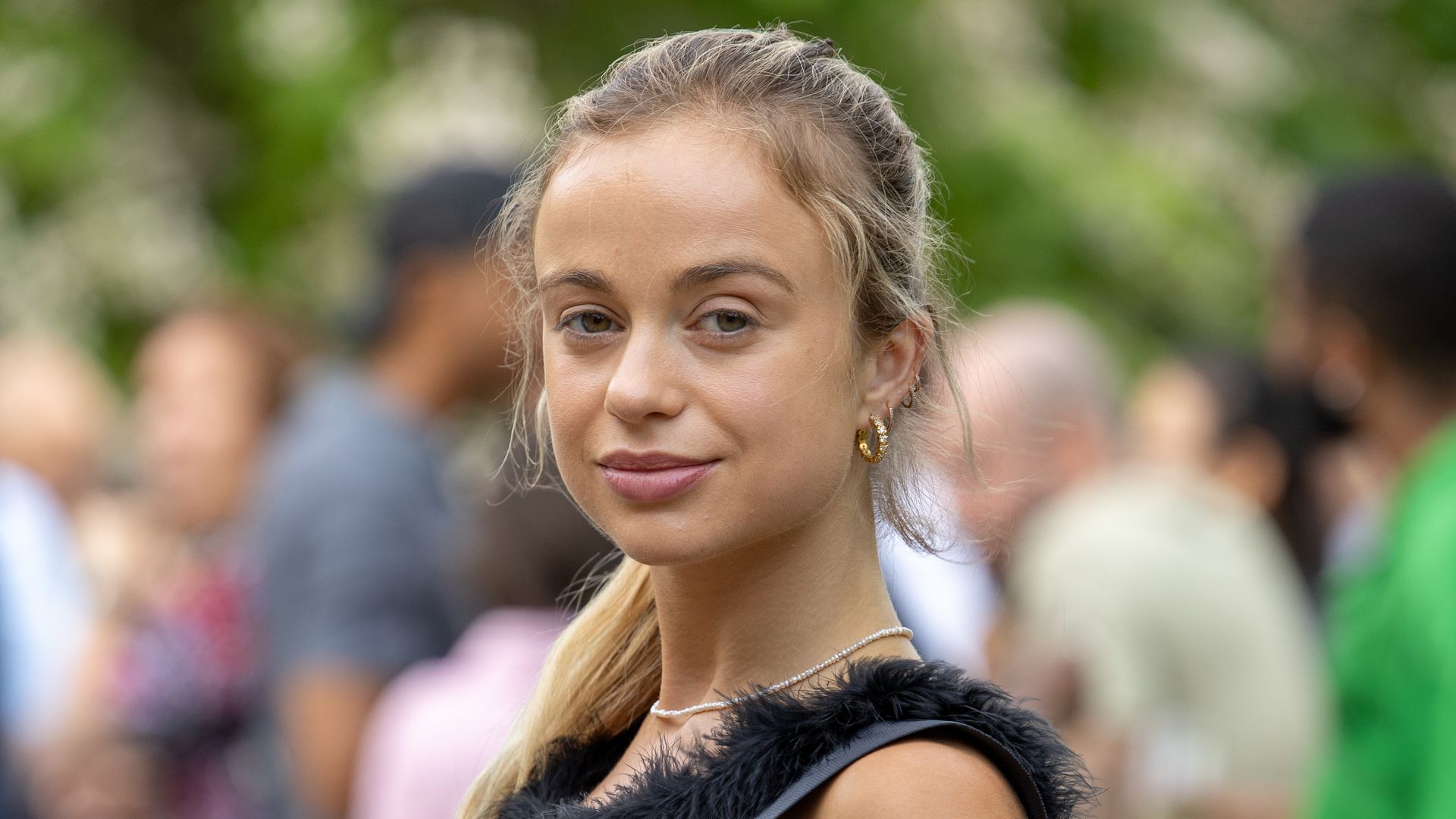 LONDON, ENGLAND - JULY 10: Amelia Windsor attends the BFC Summer Party 2023 at The Serpentine Pavilion on July 10, 2023 in London, England. (Photo by Shane Anthony Sinclair/Getty Images)