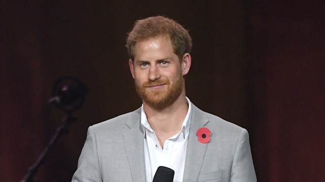 Prince Harry wearing the Oura Ring in Sydney, Australia.