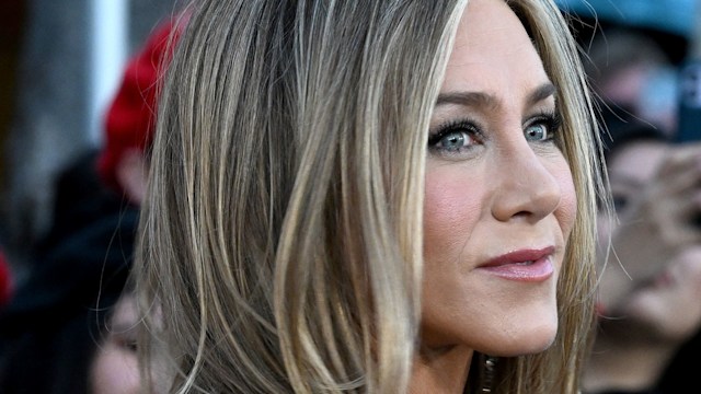 Jennifer Aniston up close picture at the Premiere Of Netflix's "Murder Mystery 2"