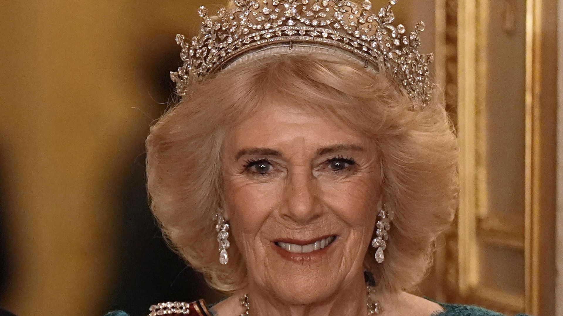 Queen Camilla radiates 'enduring sparkle' in late Queen's £8.5m wedding tiara