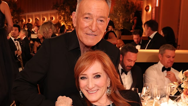 Bruce Springsteen and Patti Scialfa awards show