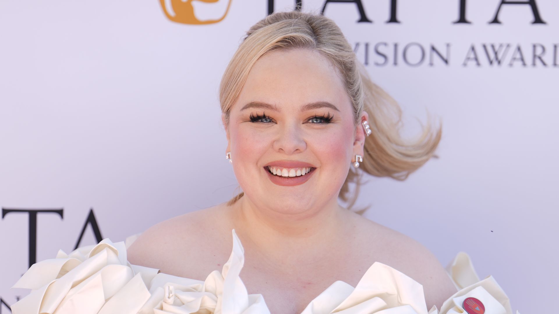 Nicola Coughlan attending the 2025 BAFTA Television Awards with P&O Cruises at Southbank Centre's Royal Festival Hall, London. Picture date: Sunday May 11, 2025