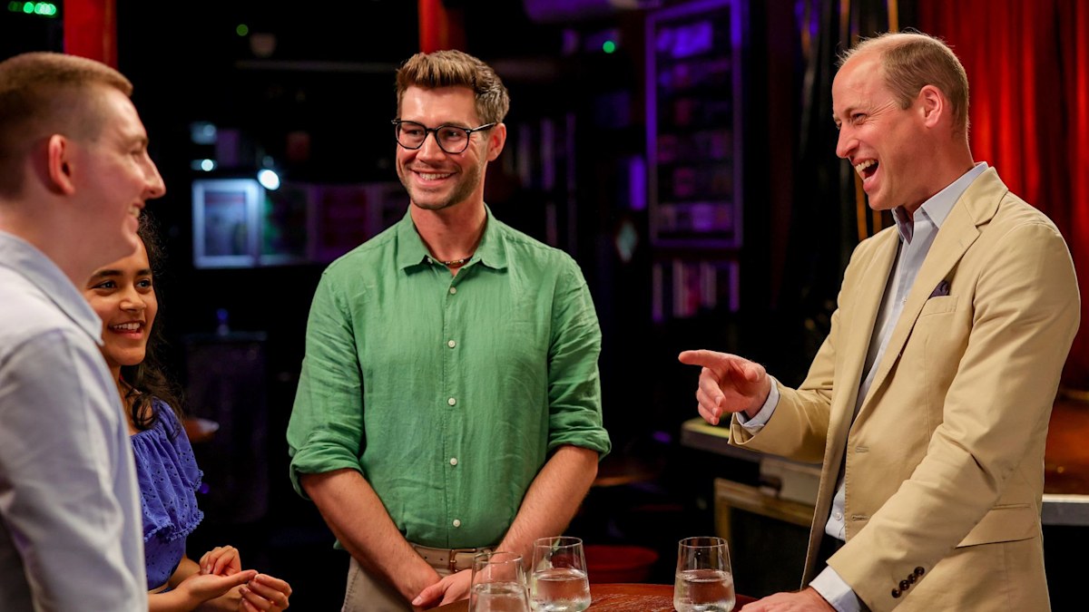 Prince William visits iconic pub ahead of London Pride video HELLO!