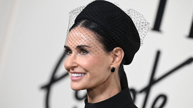 US actress Demi Moore attends the For Your Consideration (FYC) event for FX's "Feud: Capote vs. The Swans" at the Directors Guild of America in Los Angeles on May 29, 2024. 