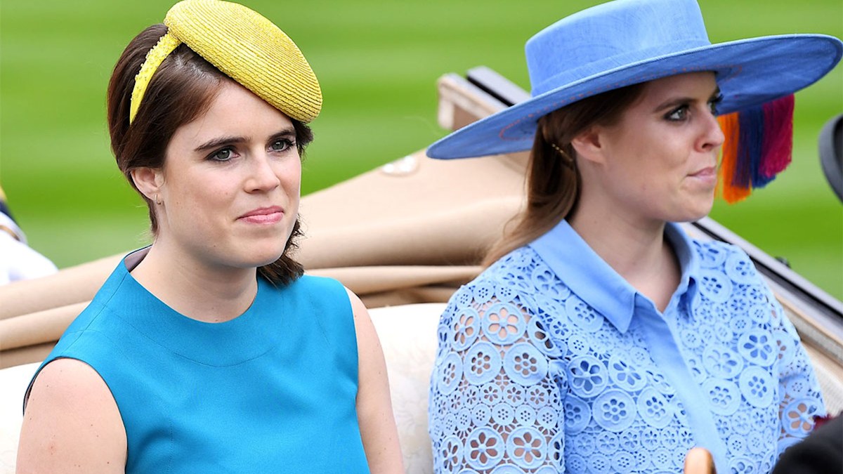 Princess Eugenie and Beatrice twin in blue at Royal Ascot 2019 | HELLO!