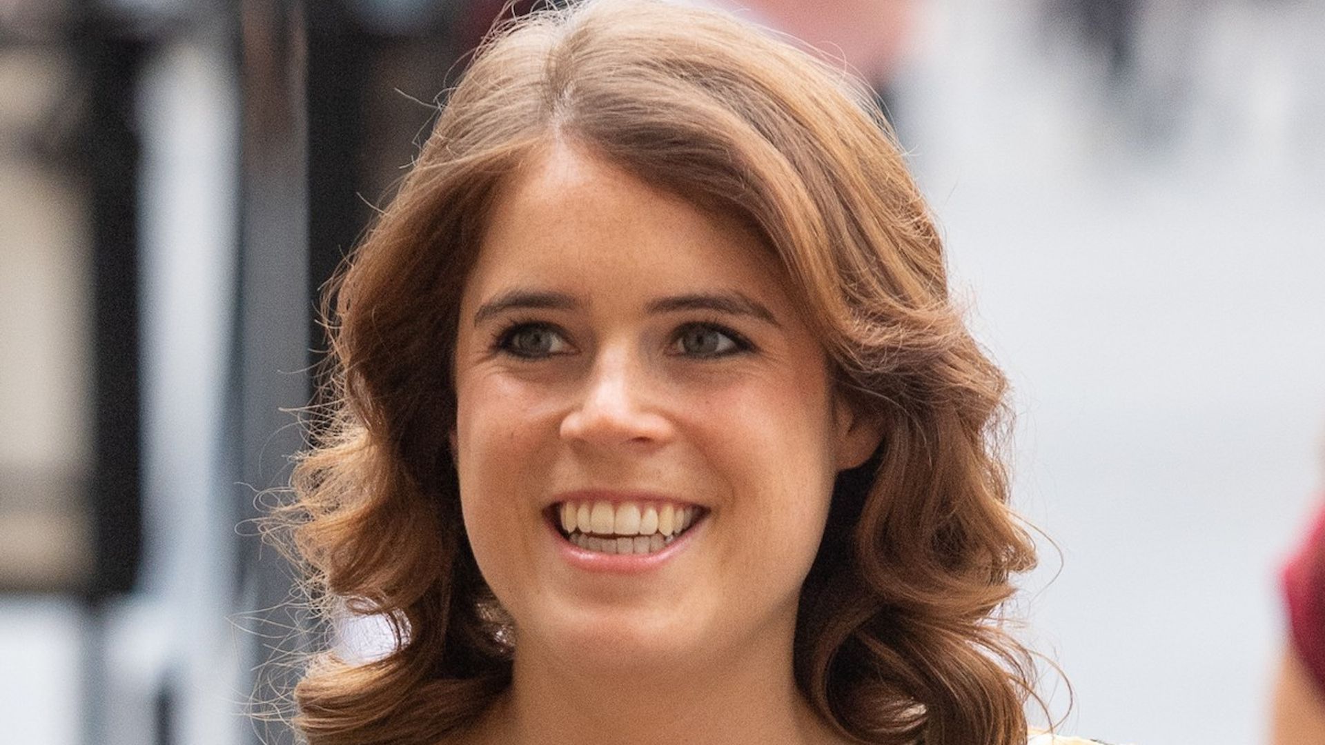 Princess Eugenie makes moving appearance in beautiful blue dress