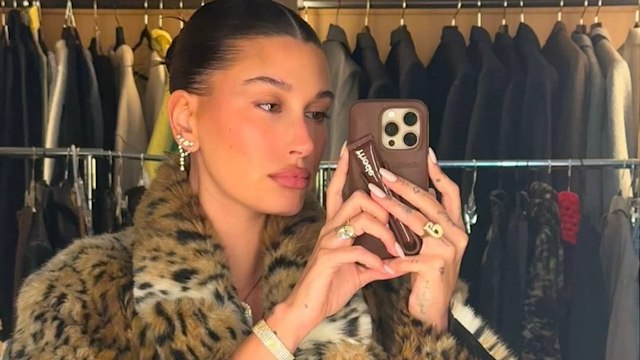 Hailey Bieber sizzles in new bikini photos 4 months after giving birth to son Jack