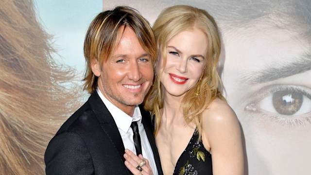 Nicole Kidman and keith urban on the red carpet 