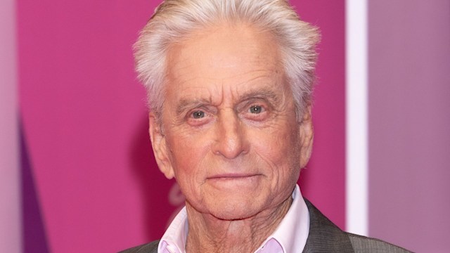 Michael Douglas on the red carpet 