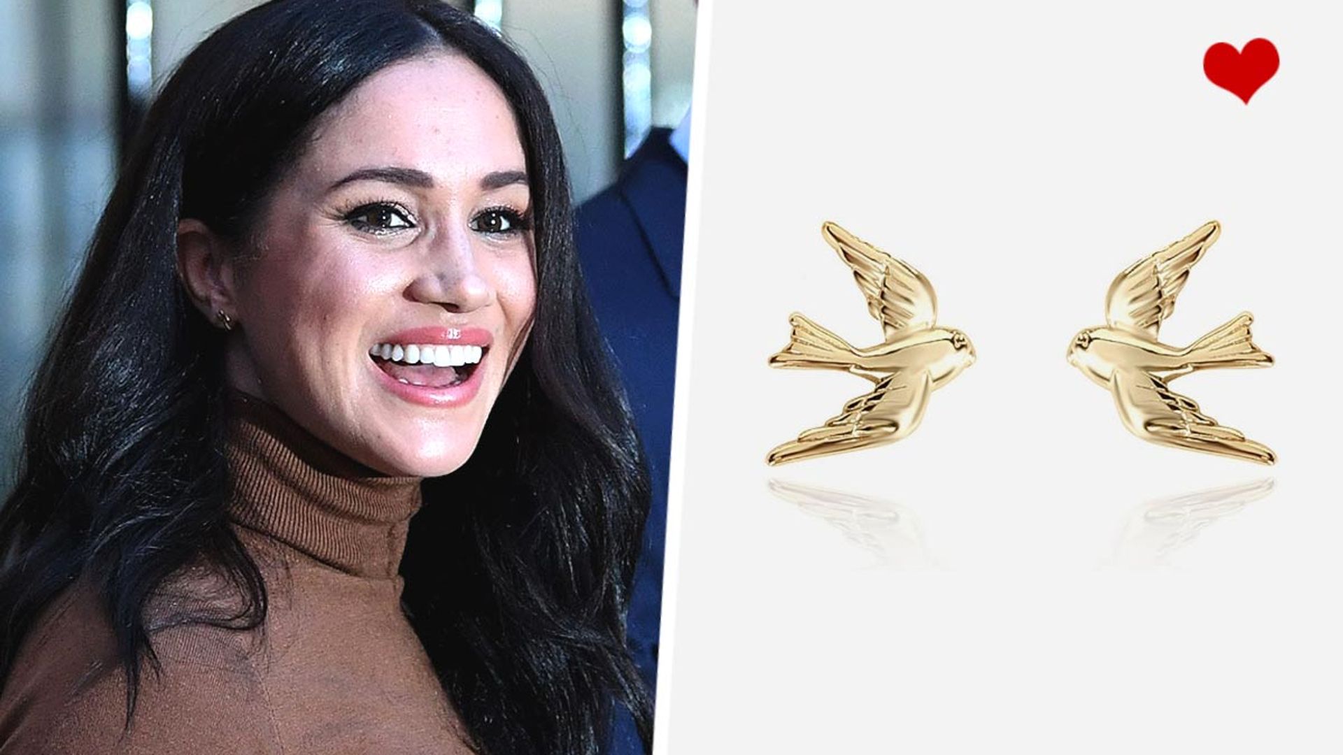 Loved Meghan Markle’s swallow earrings? Amazon is selling a near-identical pair
