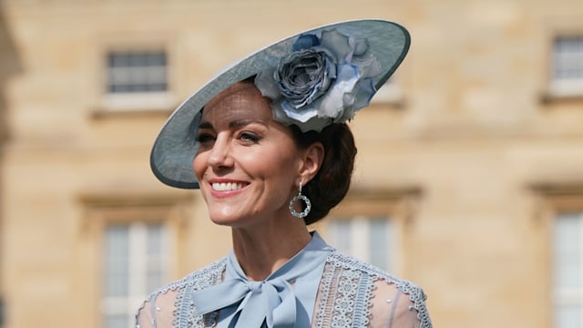 Princess Kate attends palace garden party