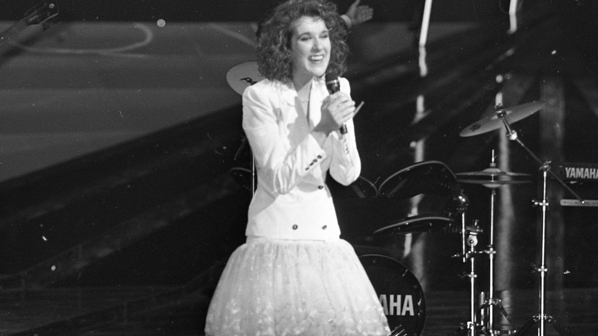 Eurovision Song Contest Winner Celine Dion of Switzerland 