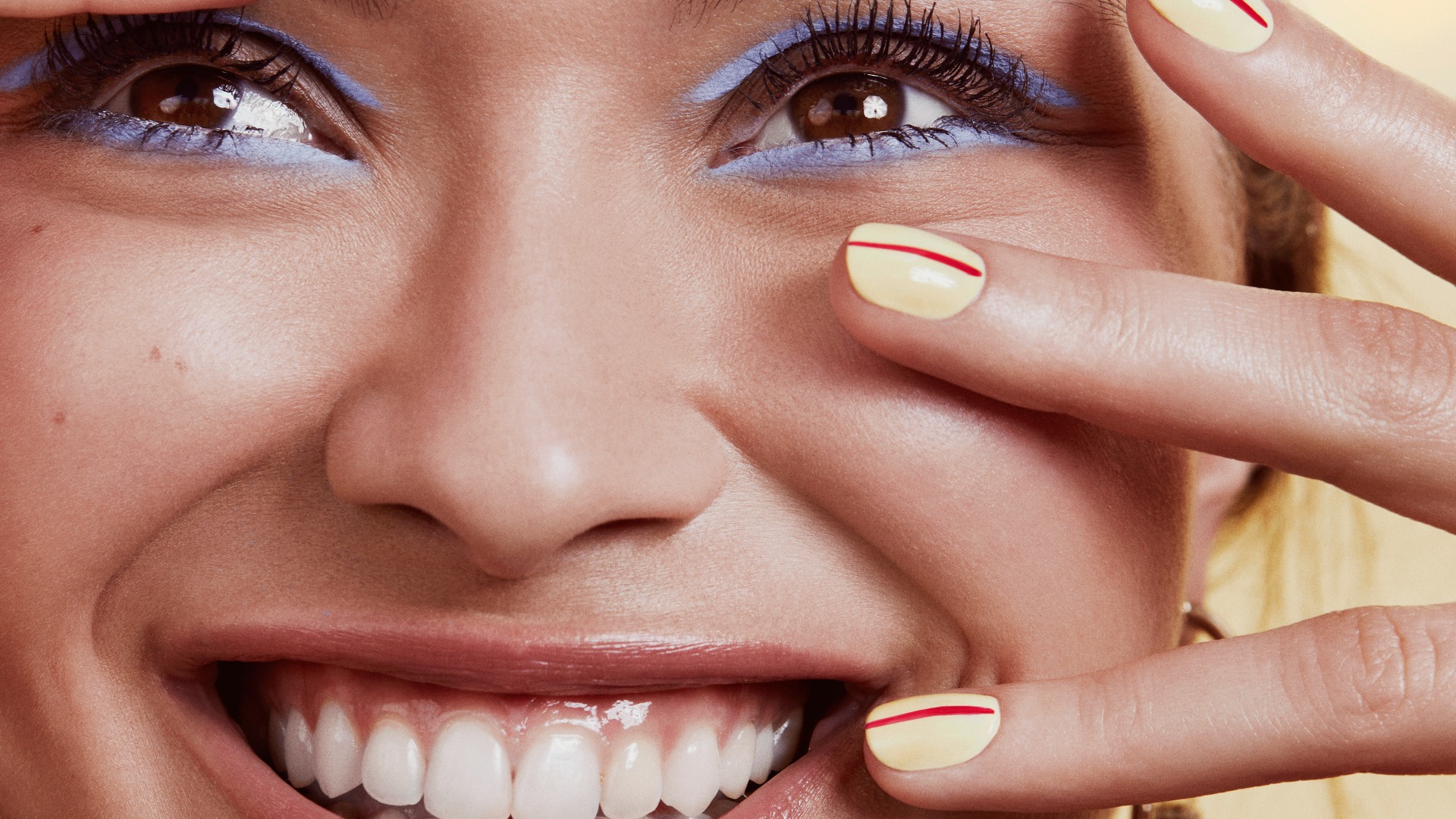 chanel yellow manicure