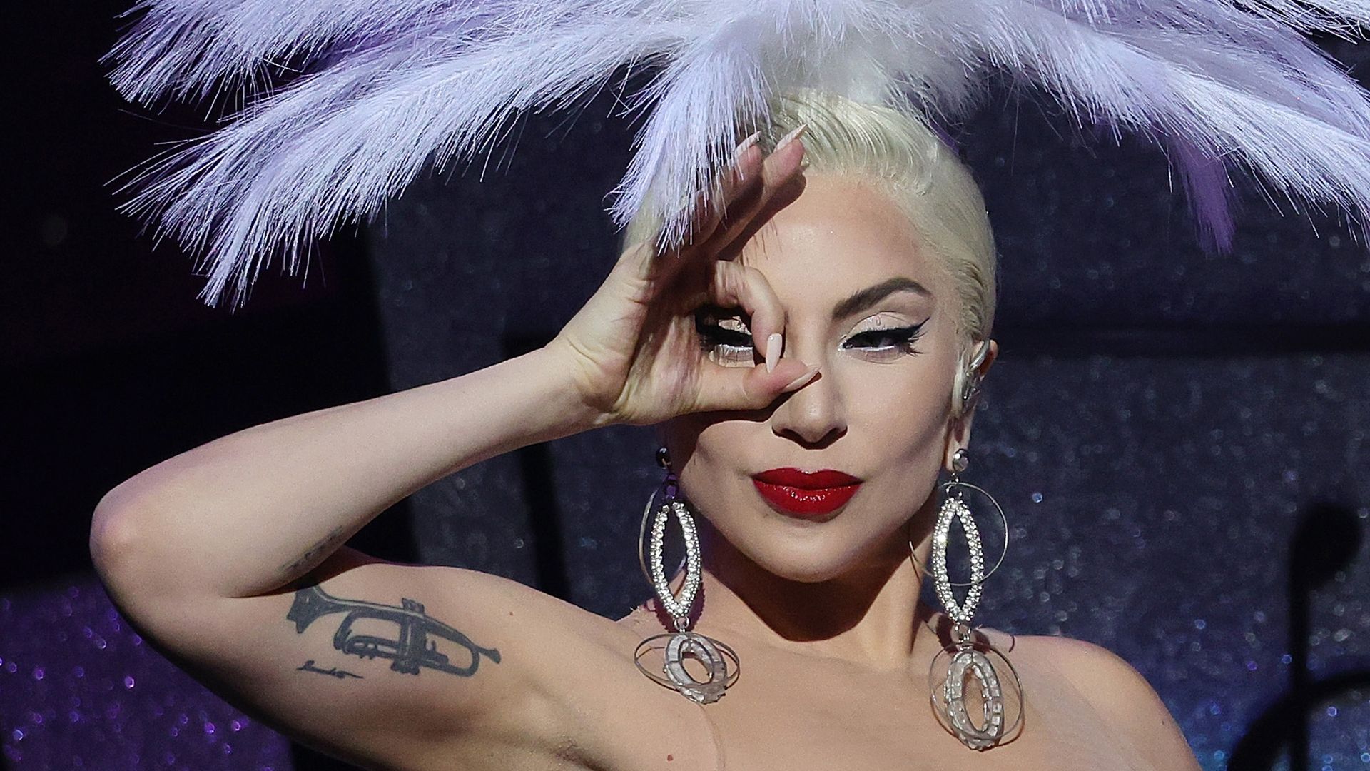 Lady Gaga poses in her 'underwear' in stunning photos from return to Vegas