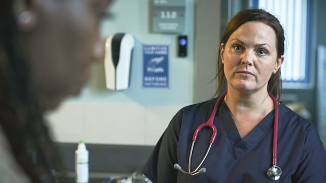 Lucy Harding played by Cizzy Akudolu and Dr Liz Burgess played by Jo Joyner