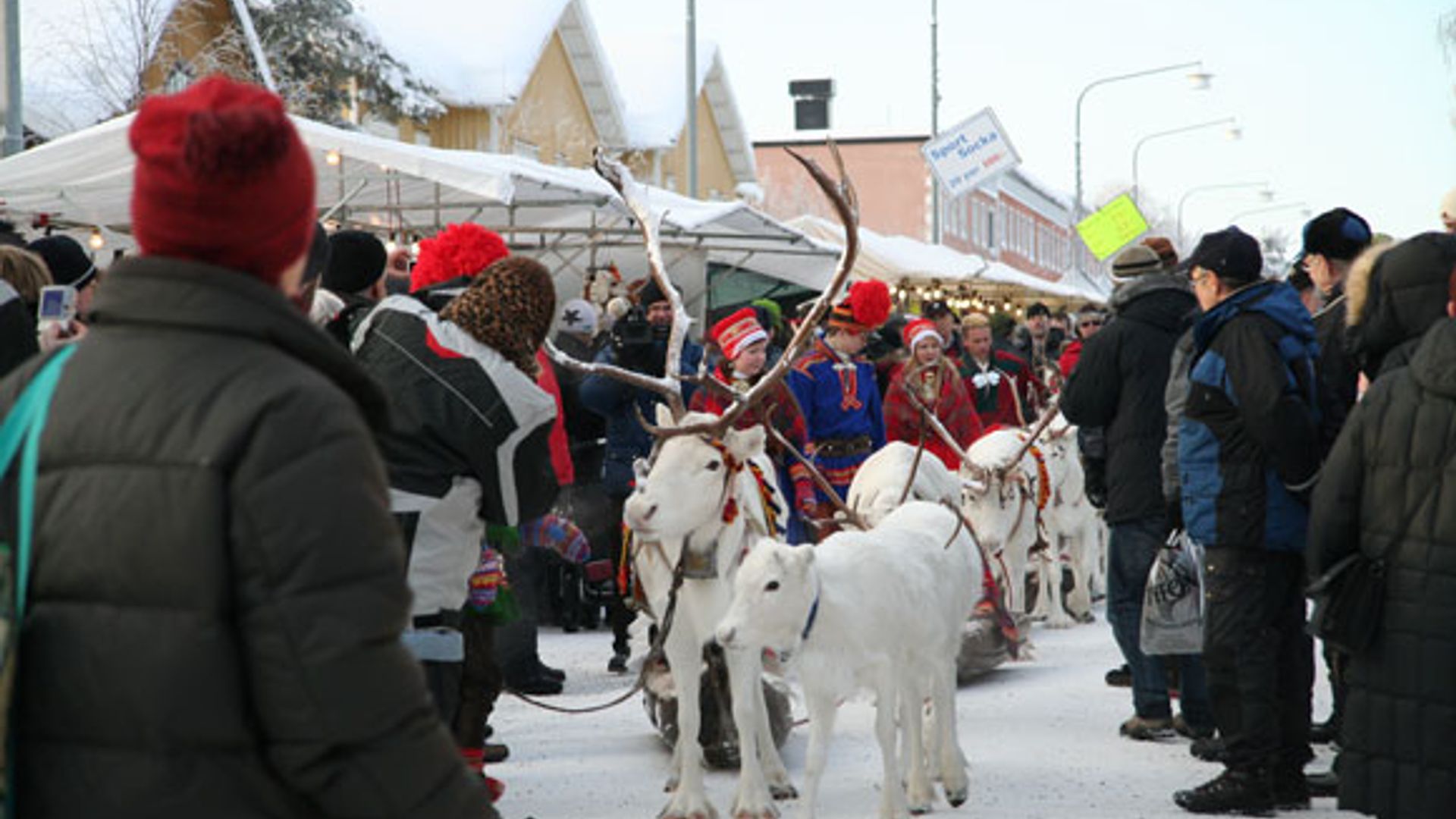 A winter market beyond the Arctic Circle | HELLO!