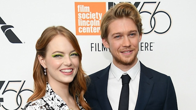 NEW YORK, NY - SEPTEMBER 28:  Emma Stone and Joe Alwyn attend the opening night premiere of "The Favourite" during the 56th New York Film Festival at Alice Tully Hall, Lincoln Center on September 28, 2018 in New York City.  (Photo by Dimitrios Kambouris/Getty Images)