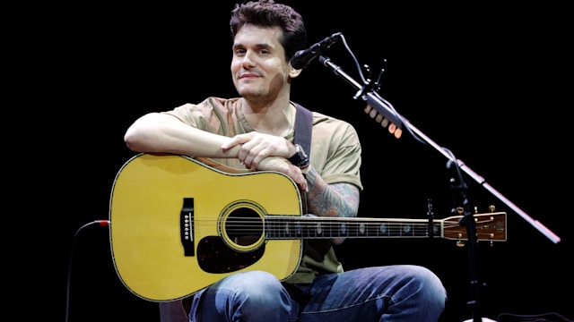 Singer & songwriter John Mayer performs at Bridgestone Arena on March 24, 2023 in Nashville, Tennessee