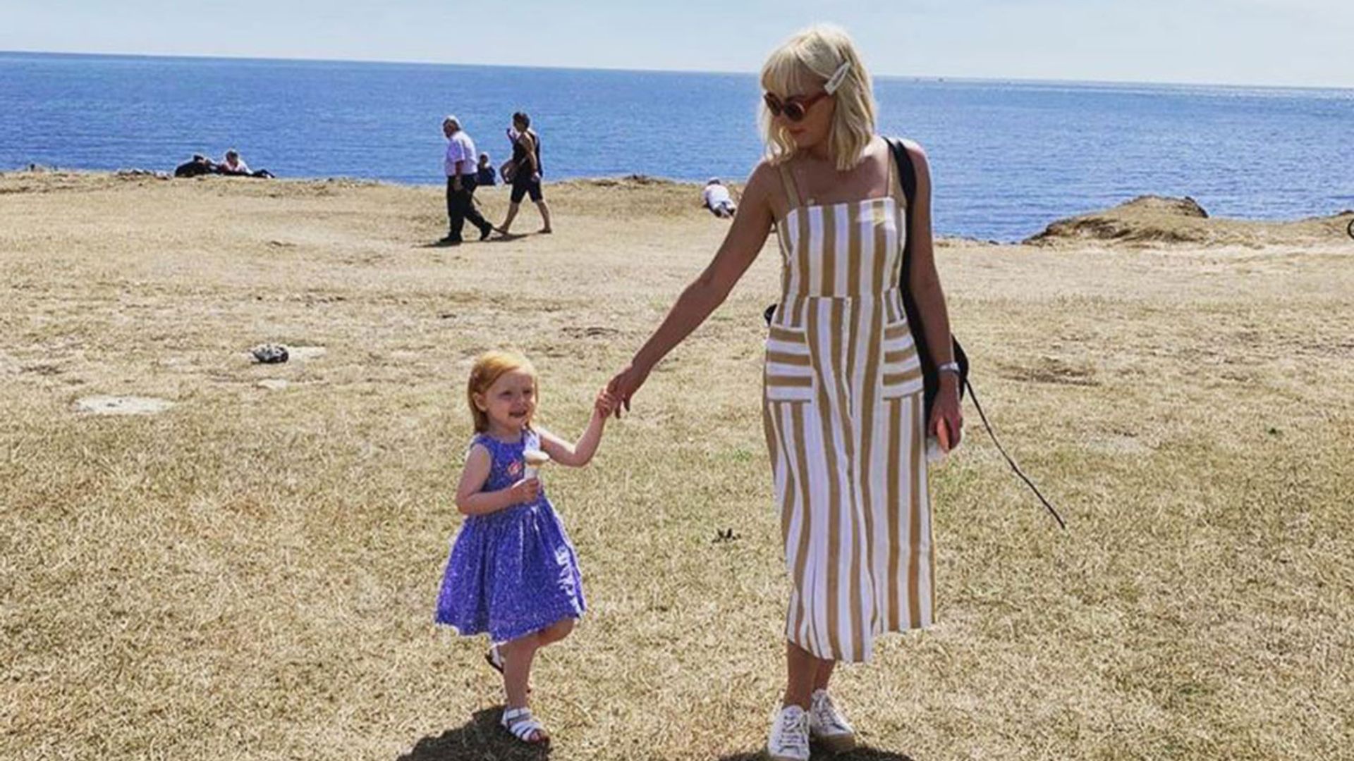 helen george daughter staycation