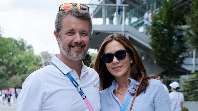 Frederik and Mary at the Paris Olympics