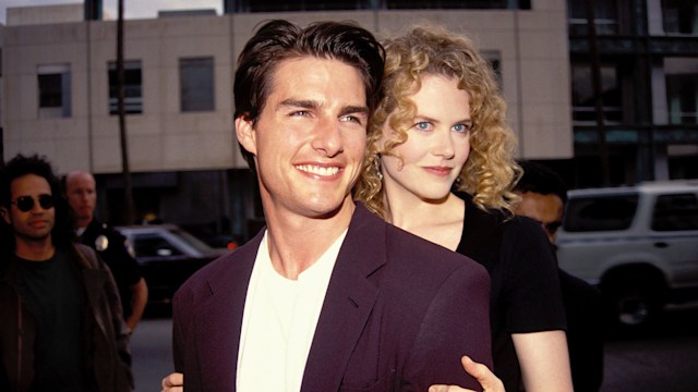 Tom Cruise and Nicole Kidman in Los Angeles 1992