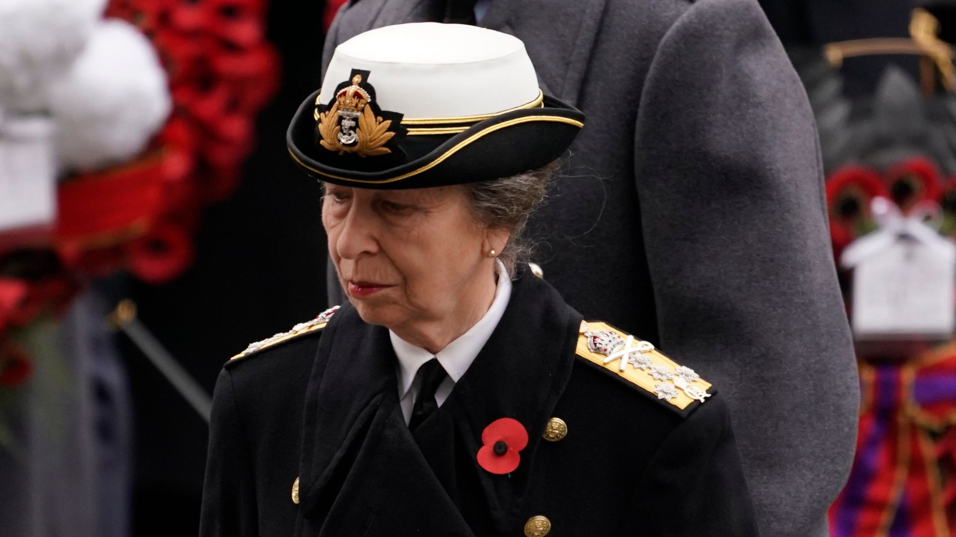 Why Prince William and Princess Anne wore black armbands at Trooping