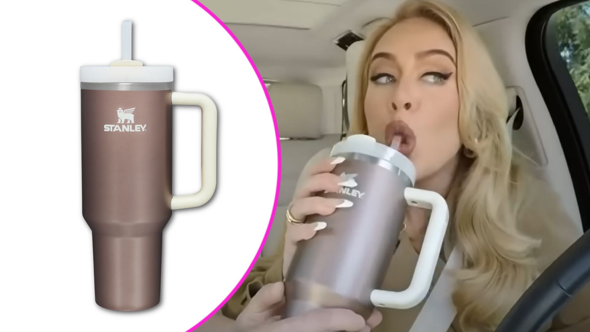 Adele Has The Tiktok Viral Cup That Everyones Talking About Shop It On Amazon Hello 